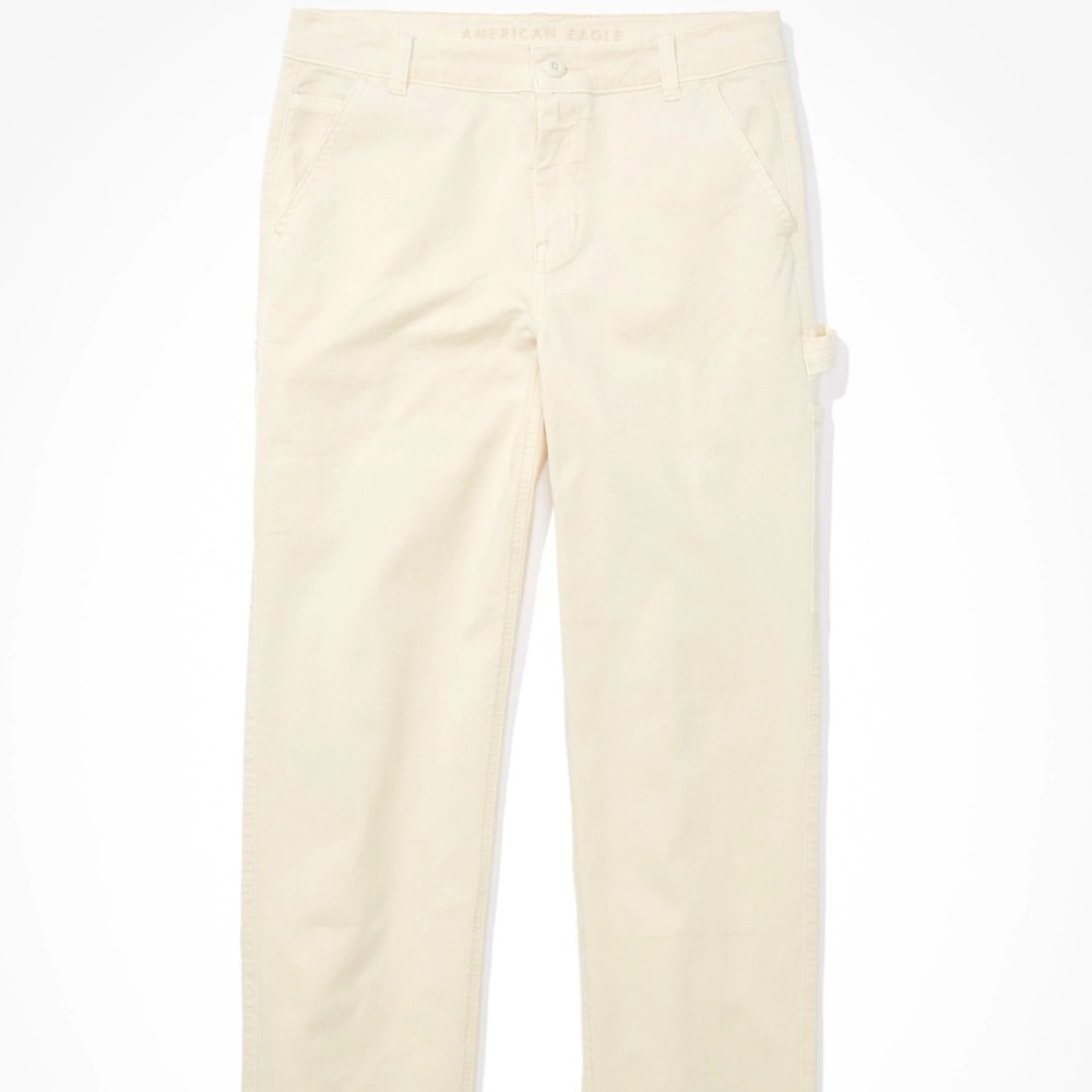 AE Stretch High-Waisted Straight Leg Carpenter Cargo Pant
